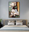 Handmade Painting for Living Room : gilded-blooms