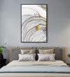 Handmade Painting for Living Room : golden-elegance-2