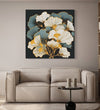 Handmade Painting for Living Room : golden-ginkgo-glow