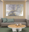 Handmade Painting for Living Room : golden-swirls-4