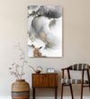 Handmade Painting for Living Room : golden-swirls-5