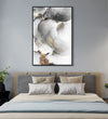 Handmade Painting for Living Room : golden-swirls-5