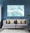 Handmade Painting for Living Room : golden-whirlwind-2