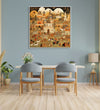 Handmade Painting for Living Room : india-mughal-influenced-art