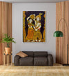 Handmade Painting for Living Room : indian-radha-krishna