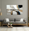 Handmade Painting for Living Room : marble-abstract-1