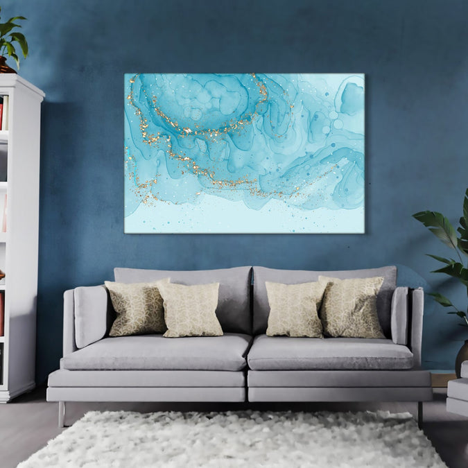 Handmade Painting for Living Room : ocean-serenity