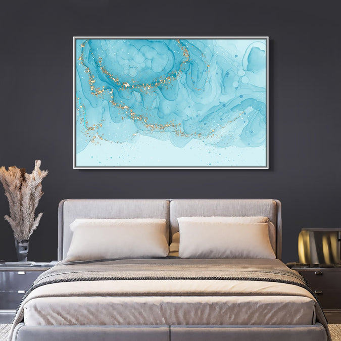 Handmade Painting for Living Room : ocean-serenity