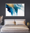 Handmade Painting for Living Room : oceanic-elegance