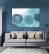 Handmade Painting for Living Room : oceanic-harmony