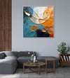 Handmade Painting for Living Room : peace-of-fire-water