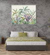 Handmade Painting for Living Room : pichwai-foliage