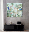 Handmade Painting for Living Room : pichwai-garden