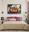 Handmade Painting for Living Room : rajasthani-phad-art-ramayana