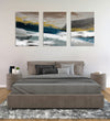 Handmade Painting for Living Room : seashore-abstracts