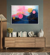 Handmade Painting for Living Room : spring-orbs