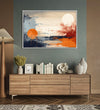 Handmade Painting for Living Room : sunset-and-sunrise