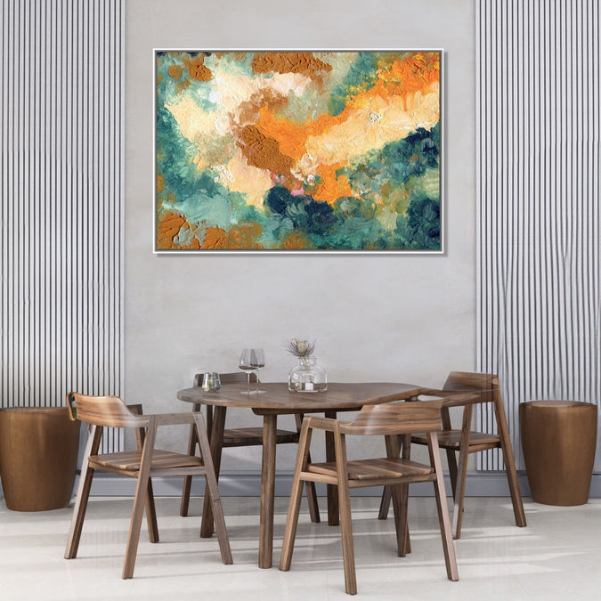 Handmade Painting for Living Room : symphony-of-shades