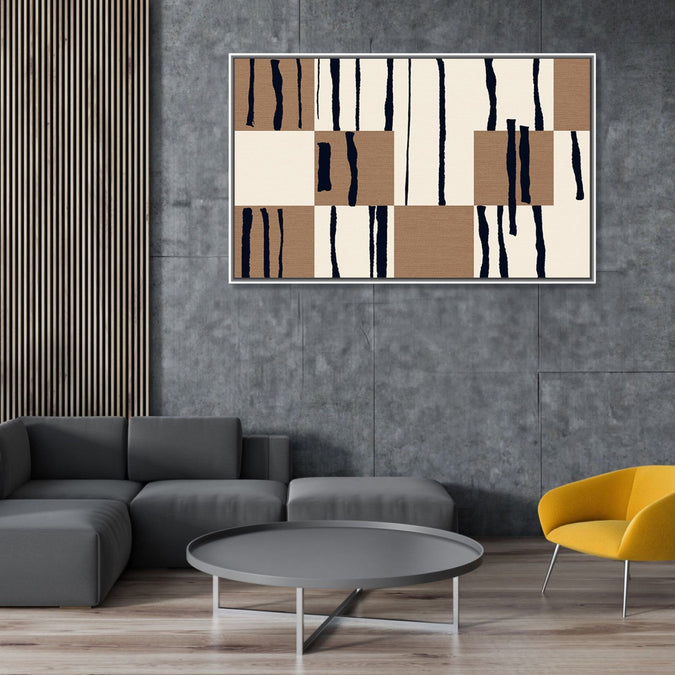 Handmade Painting for Living Room : the-blocks