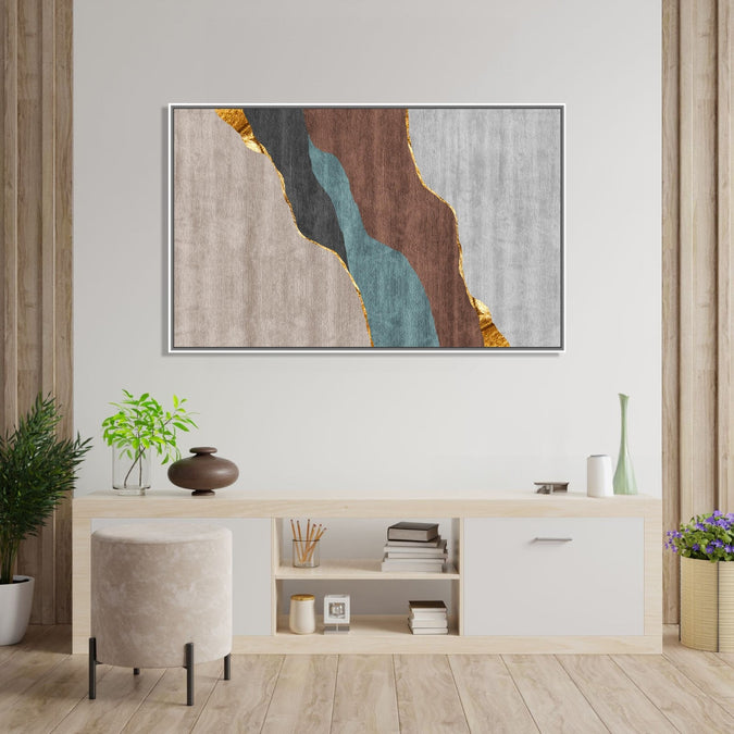 Handmade Painting for Living Room : the-flow