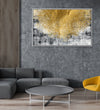 Handmade Painting for Living Room : the-gold-web