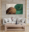 Handmade Painting for Living Room : the-golden-thread