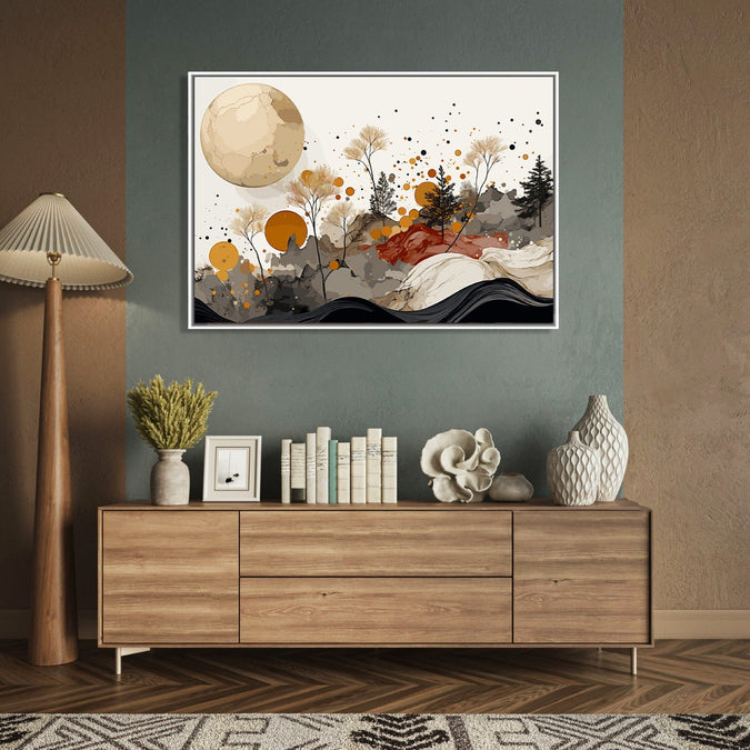 Handmade Painting for Living Room : the-landscape-craft-2