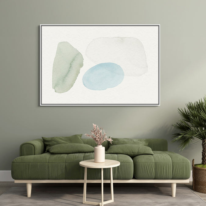 Handmade Painting for Living Room : tranquil-balance