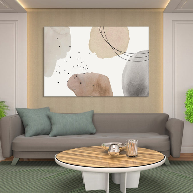 Handmade Painting for Living Room : tranquil-balance-2