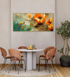 Handmade canvas Painting for Living Room : abstract-spring-bloom