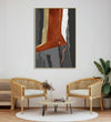 Handmade canvas Painting for Living Room : abstract-tree-trunk