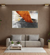 Handmade canvas Painting for Living Room : abstract-wooden-hues-2