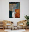 Handmade canvas Painting for Living Room : abstract-wooden-hues-3