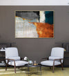 Handmade canvas Painting for Living Room : abstract-wooden-hues-4