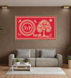 Handmade canvas Painting for Living Room : aipan-community-life-2