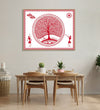 Handmade canvas Painting for Living Room : aipan-tree-of-life