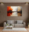 Handmade canvas Painting for Living Room : between-the-horizons