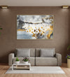 Handmade canvas Painting for Living Room : butterfly-effect