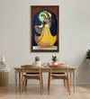 Handmade canvas Painting for Living Room : dancing-princess-miniature-art-form