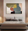 Handmade canvas Painting for Living Room : earthen-harmony