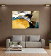 Handmade canvas Painting for Living Room : earthy-abstract-2