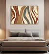 Handmade canvas Painting for Living Room : earthy-elegance