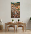 Handmade canvas Painting for Living Room : european-colonial-influenced-art