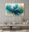 Handmade canvas Painting for Living Room : golden-bloom