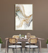 Handmade canvas Painting for Living Room : golden-elegance