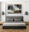 Handmade canvas Painting for Living Room : golden-river