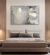 Handmade canvas Painting for Living Room : golden-swirls-3