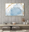 Handmade canvas Painting for Living Room : golden-veins-2