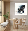 Handmade canvas Painting for Living Room : majestic-night-stallion