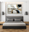 Handmade canvas Painting for Living Room : marble-abstract-1